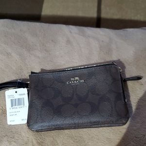 Brand New Coach Wallet- Double Zipper